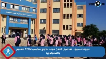 نتيجة تنسيق.. تفاصيل إعلان موعد نتائج مدارس STEM للعلوم والتكنولوجيا